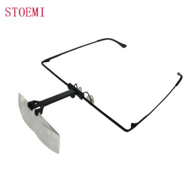 China 8 Kinds Of Magnification STOEMI 8530 Binocular Glass Magnifier STOEMI 8530 Magnifier /Wear Head Set Type Magnifying Glass for sale