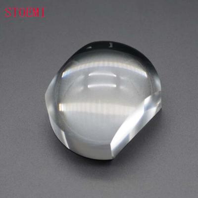 China Magnifier Used STOEMI 6922 65mm Clear Acrylic PMMA Shaped Desktop Clipboard Cabochons Dome Magnifier Loupe/Mangifying Glass for sale