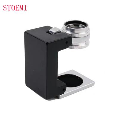 China STOEMI 8033 Lens STOEMI 8033 Achromatic Rotary Table 12X Folding Desktop Magnifier / Loupe Magnifier With Achromatic Lens for sale