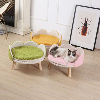 China Travel Comfort Indoor Pet Supplies Living Room Web Celebrity Cat House Chair Egg Drop Removable Chair For Pets for sale