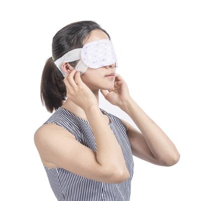 China Wholesale Natural Eco-friendly Anti-puffiness Non-woven Fabrics Cotton Steam Eye Mask Passionate Eye Mask For Men for sale