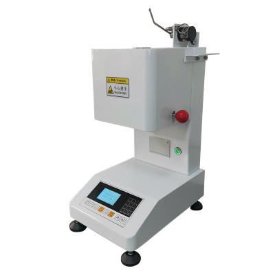 China MFI Tester Melt Flow Index Testing Machine for Mask Non-woven Plastic PP Polypropylene for sale