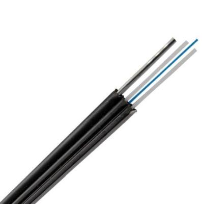 中国 Drop Cable Fiber Optic Cable 1/2/3/4 Core FTTH Outdoor GJYXCH Optic Fiber Cable 販売のため