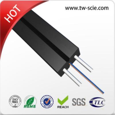 China Schwarze Faser Tropfens cableG657A1 des Jacken-der Farbe FTTH zu verkaufen