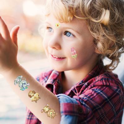 China Cute Temporary Pattern Animals Temporary Kids Safe Tattoo For Promotion Tattoo Sticker for sale