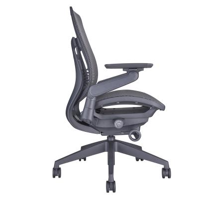 China (Size)Adjustable Commercial Cheap Mid Back Soft Swivel Office Chair For Manager And Executive for sale