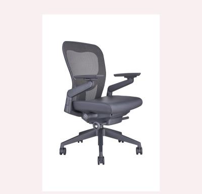 China (Size) 4D Full Body Luxury Adjustable Mesh Ergonomic Elastic Rotating Modern Staff Office Chair for sale