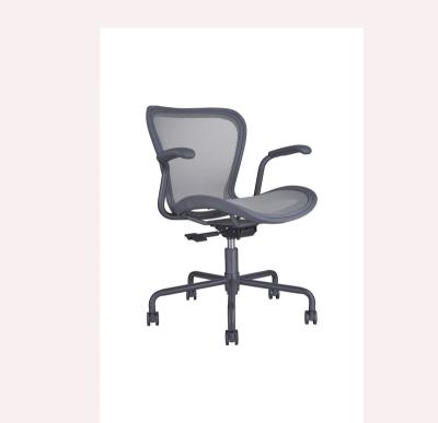 China Dark Gray Office Chair Full Mesh Task Chair Foldable Modern High Quality Staff Chair Office Chair For Visitor for sale