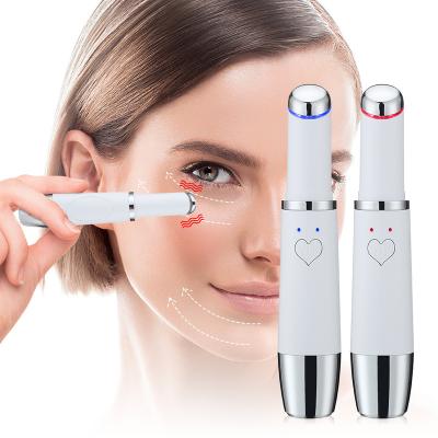 China Dark Circles USB Rechargeable Eye Beauty Instrument Red and Blue Light To Remove Dark Circles Under Eye Bag Heating Eye Massager Beauty I for sale