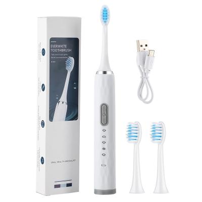 China For Home Use USB Charging Electric Toothbrush Adult Soft Automatic Household Hair Intelligent Five-speed Electric Toothbrush for sale