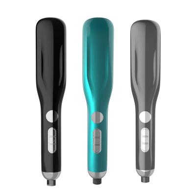 China Beauty Care Make Tools New Hot Comb Anti-scalding Ceramic Hair Curler Hair Straightener Comb Curling Iron Multispeed Electric Straightening Hairbrush for sale