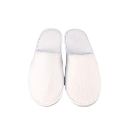 China Wholesale Luxury Cheap Disposable Logo Custom Cotton Terry Slippers Cushioning For Hotel For Spa for sale