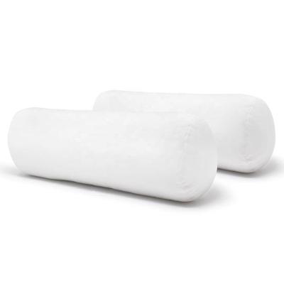 China Nantong Factory Anti-Static 100% Cotton 6 By 16 Neck Roll Pillow Pairs Long Body Bolster Pillow for sale