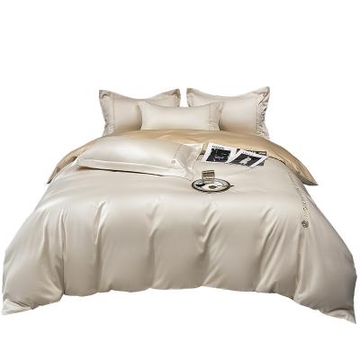 China Best Product Selling Luxury 100% Cotton Disposable Duvet Cover Bedding Set for sale