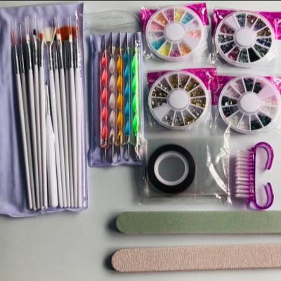 China Cheap Professional Salon 10 Pcs / Set Nail Art Manicure Set For Newer for sale