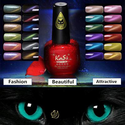 China Factory OEM Cat Eye 48 Colors Gel Nail Polish, New Fashion Cat Eye Gel Polish 15ml for sale