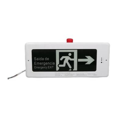 China Stylish Over Charge And Deep Discharge Protection LED Emergency Exit Light / Sign for sale