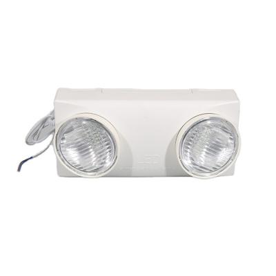 China Emergency LED Maintained or Non-maintained 2X3w 3hours Rechargeable Emergency Light for sale