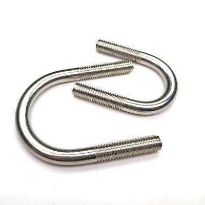 China Stainless Steel Stainless Steel Bolts SS304 SS316 U Type Bolt With Nuts And Washers for sale