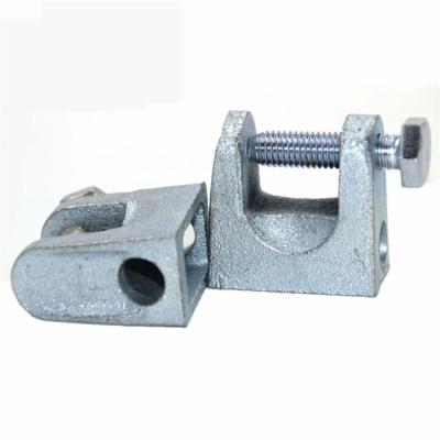 China MEP/HVAC/Building Hardware Quick Install Clamp Moving Head Beam Lights Clamps Hot Dip Galvanizing Aluminum Beam Clamp for sale