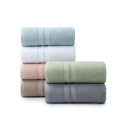 China Compressed Bath Towel Set Thickened Pure Cotton Wrap Adult Wholesale for sale