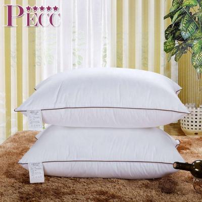 China Beautiful Antibacterial White Double Bed Design Microfiber Pillow for sale