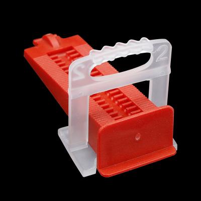 China Reusable Tile Leveling Wedges Spacer System Plastic Wall Leveling Tile Spacers Reusble for sale