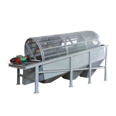 China Gravel Sand Compost Vibration Trommel Sieve Rotary Drum Sieve Food Processing Food Processing Machinery for sale