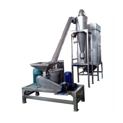 China Easy operation automatic herb powder grinding machine with dust removal chili peppers grinding machine price in india for sale