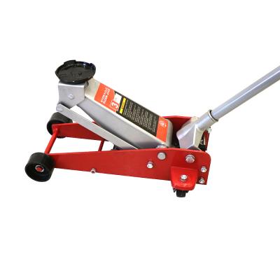 China Tools Factory Red Color 3T Car Hydraulic Lifting Floor Jacks With CE Certificate for sale