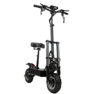 China Success 60V lithium battery CE certificate unisex e scooter for adult with seat eletric scooter for sale