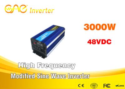 China 3000w Modified Sine Wave Inverter Single Output 24v 48v 220v Home Power Inverter for sale