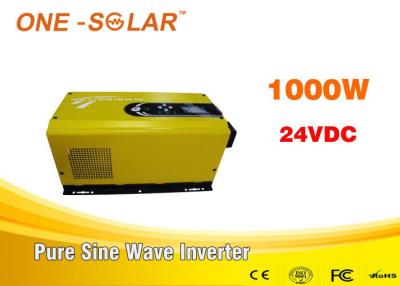 China 1000W 24V Low  Frequency Solar Powered Inverter With AC Charger for sale