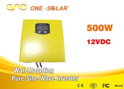 China Wall - Mounting Off Grid Pure Sine Wave Inverter 500w 12V For Home Supply for sale