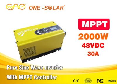 China Hi Tech Pure Sine Wave Solar Inverter For Home , Solar Inverter Mppt for sale