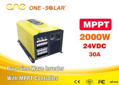 China Off Grid Pure Sine Wave Solar Power Inverters For House 2kw 64 Bit DSP Control Chip for sale