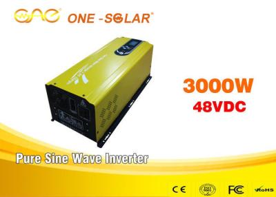 China Single Phase Dc To Ac Pure Sine Wave 3000 Watt Power Inverter With Charger for sale