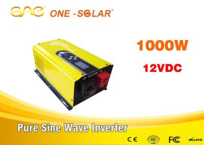 China Single Phase Inverter Dc To Ac 12v 220v 1000 Watt Pure Sine Wave Inverter for sale