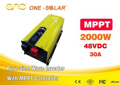 China DC To AC Pure Sine Wave House Power Inverter 2000w 48 Volt Inverters & Converters 110 Volt for sale