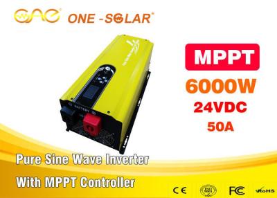 China Professional MPPT Home Solar Inverter Single Phase 24v 110v for sale