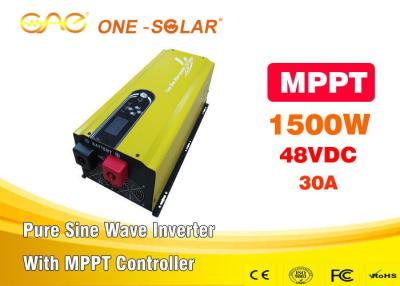 China ONE Mppt Grid Tie Solar Inverter 2kva 48v Pure Sine Wave Inverter For Solar Systems for sale