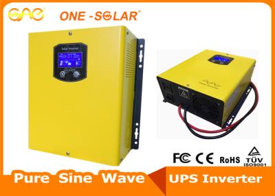 China 50 / 60Hz fora do inversor solar da grade em linha com a função 220V 110V de UPS fixada na parede à venda