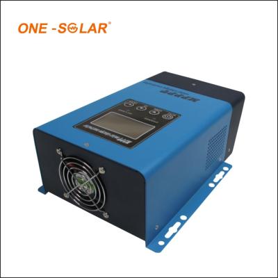 China OEM ODM 50A / 60A 12v battery solar charge controller 295*224*100 mm for sale