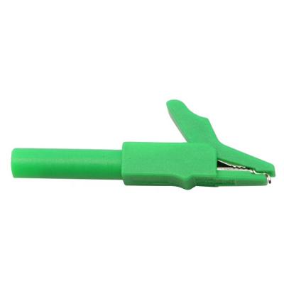 China Hot Sale Twac003 Copper Crocodile Clip Tester Tester With 4mm Banana Hole for sale