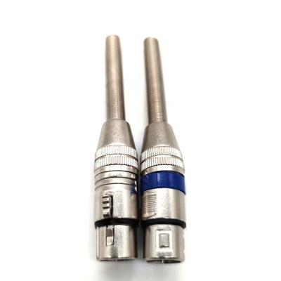 China audio & Video Manufacturers Supply Professional Blue 8 Ring Pole Speakon Male Plug Speaker Audio Cable Connector for sale