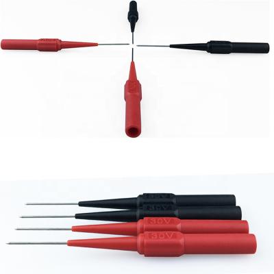 China Insulation Puncture Needle Multimeter Test Prob 1mm PA Spring Test Nondestructive Probe With 4mm Jack for sale