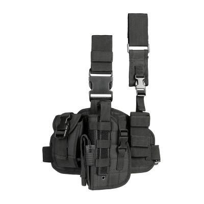 China 600 Denier PVC with Magazine Pouch Thigh Pistol Gun Leg Right Left Handed Tactical Harness for Men and Women Military Tactical Holster for sale