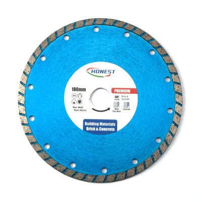 China China Circular Saw Blade 180 Mm Diamond Turbo Marble Cut Stone Granite Diamond Concrete Granite Cutting Blade Disc 7