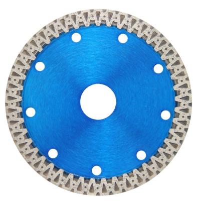 China Blocks Professional Diamond V Turbo Blade Maker 115mm/4.5inch Ceramic Cutter For Cutting Tile for sale