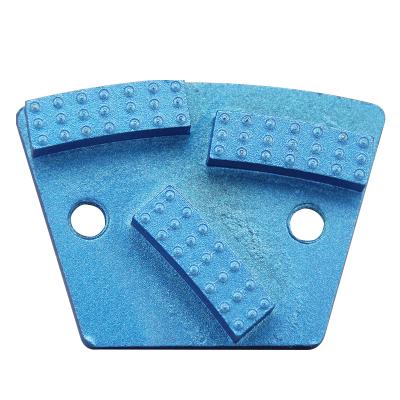 China Long Life High Performance Diamond Grinding Block For Grinding Floor Concrete Marble Stone Grinder Granite Plate Machine Tool Trapezium Segment Abrasive Bar for sale